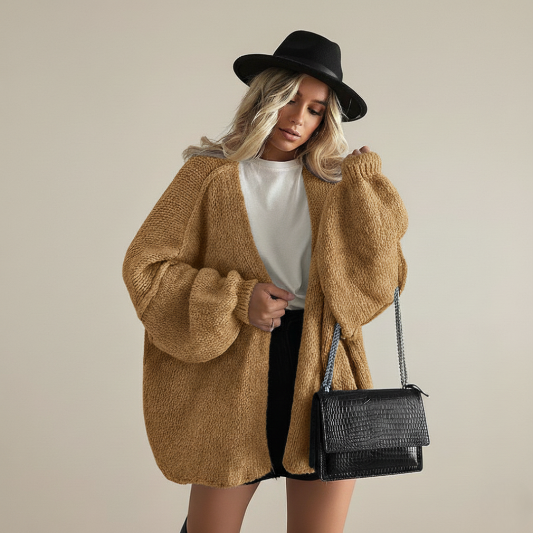 Oversized Cardie™ | Relaxed Knit Cardigan