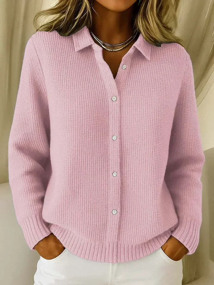 Katrina™ | Textured Button-Knit Cardigan