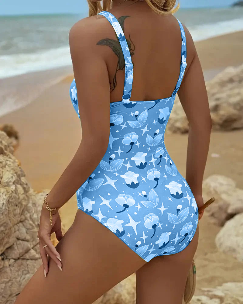 Clara | Printed One Piece Tankini