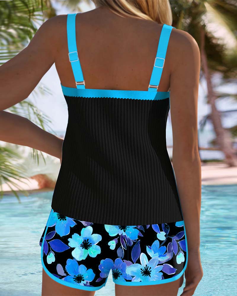 Mathilde | Two-Piece Beach Tankini Set