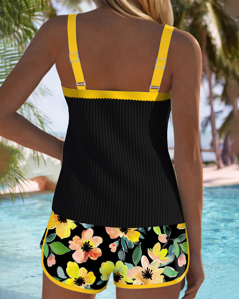 Mathilde | Two-Piece Beach Tankini Set