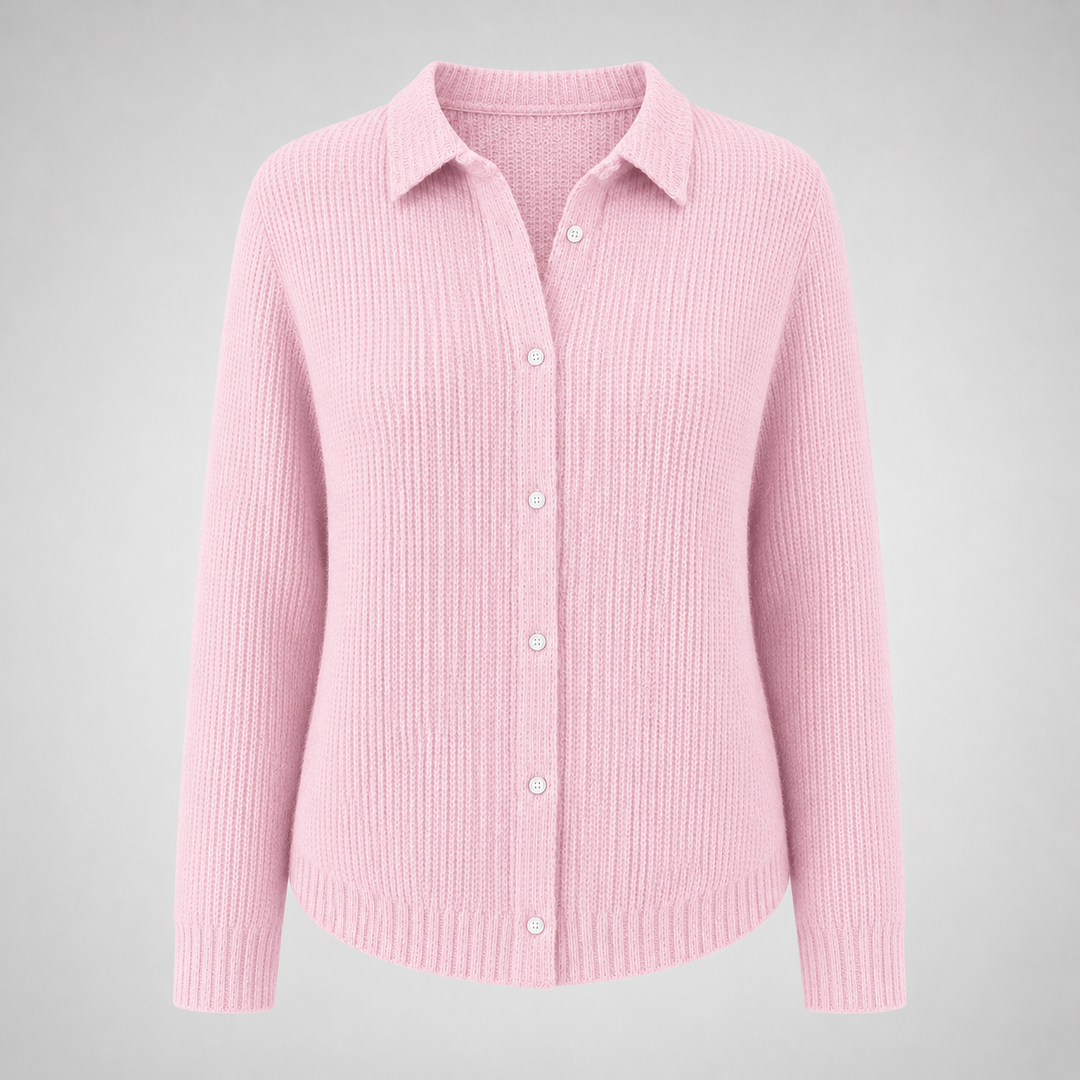 Katrina™ | Textured Button-Knit Cardigan