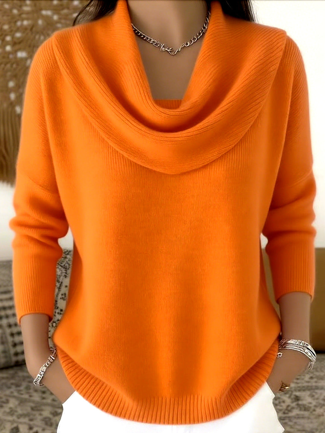 JULIETTE | SWETER Z GOLFEM