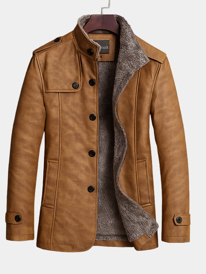 Marston | Dziedzictwo Zamszowy Płaszcz Zimowy