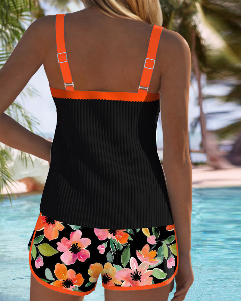 Mathilde | Two-Piece Beach Tankini Set