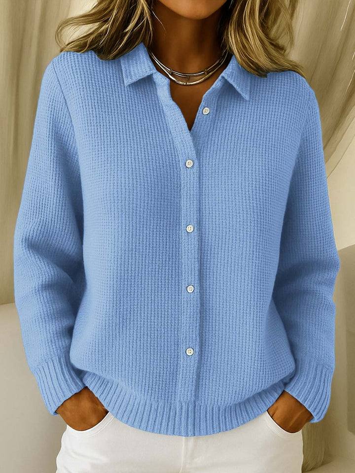 Katrina™ | Textured Button-Knit Cardigan