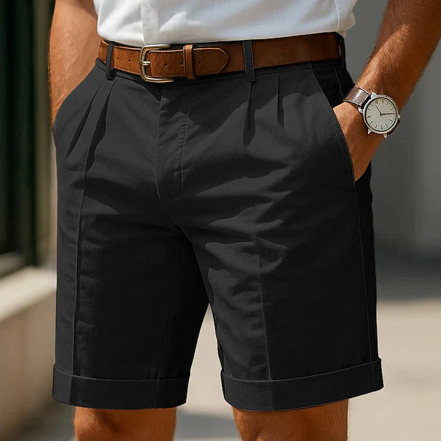 Cian | Pleated Summer Shorts for Men