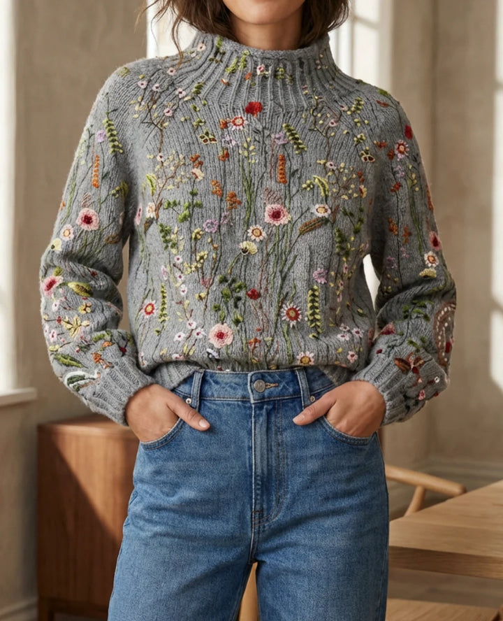 Maurine | Elegancki sweter w stylu vintage