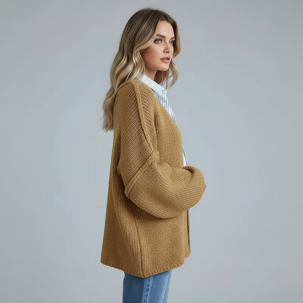 Oversized Cardie™ | Relaxed Knit Cardigan