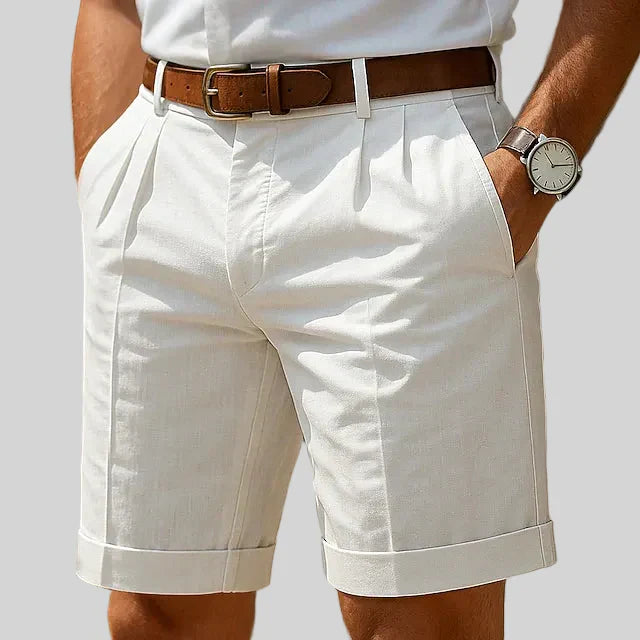 Cian | Pleated Summer Shorts for Men