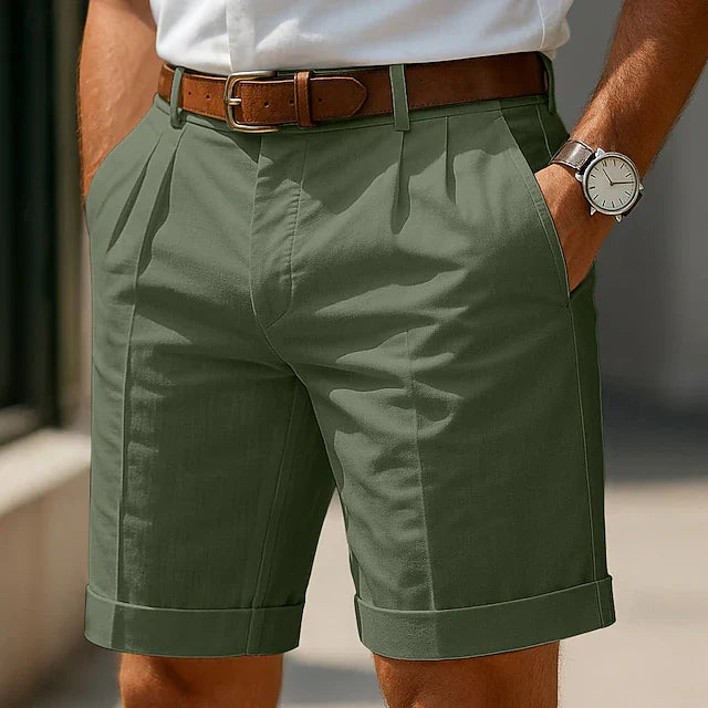 Cian | Pleated Summer Shorts for Men
