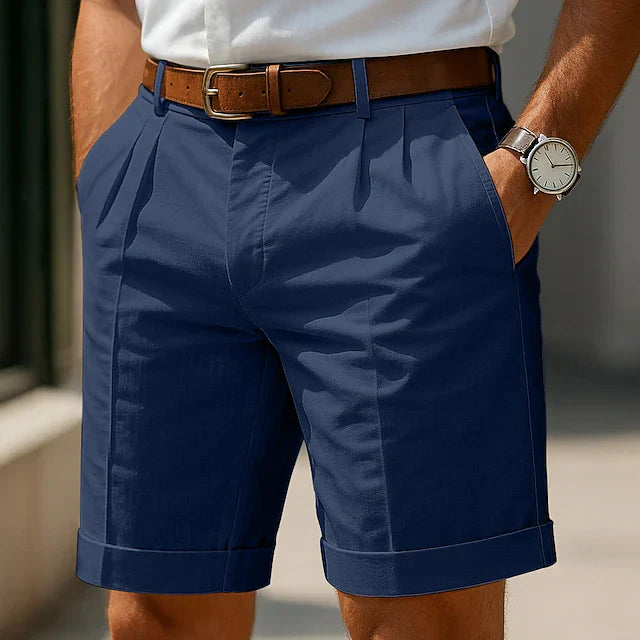 Cian | Pleated Summer Shorts for Men